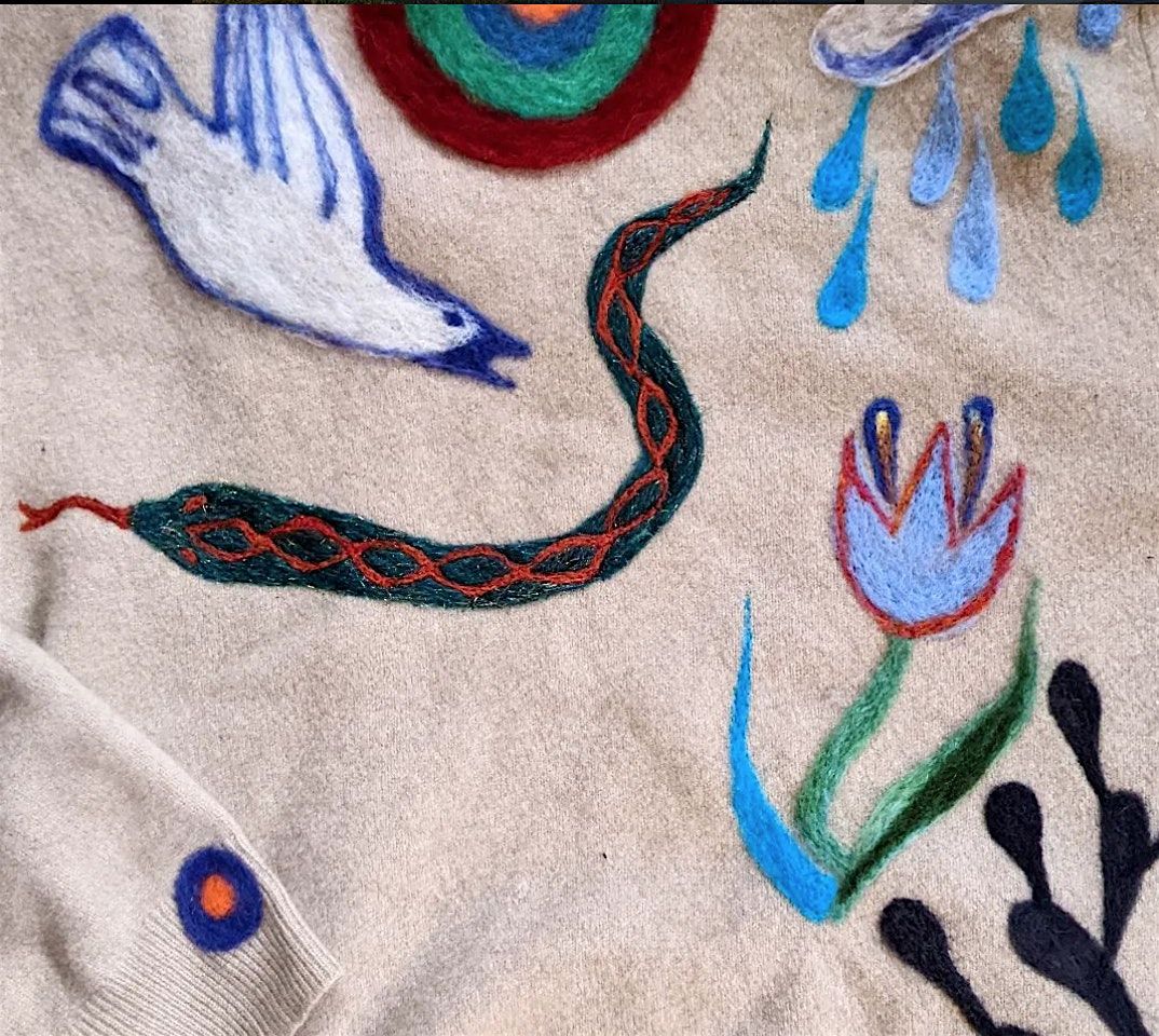 Needle Felting Designs and Embellishments, 3 October | Event in Friday Harbor | AllEvents
