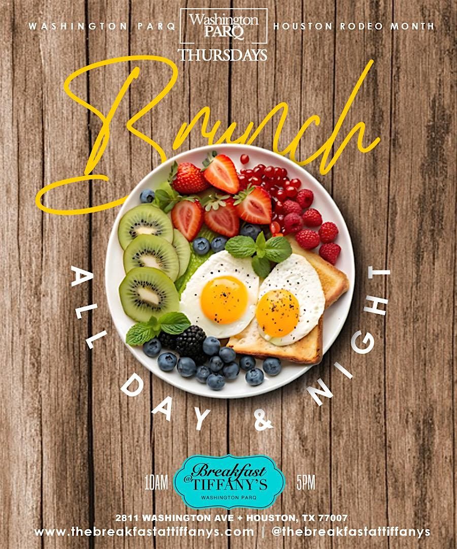 All Day Brunch at Breakfast At Tiffany's | Event in Houston | AllEvents