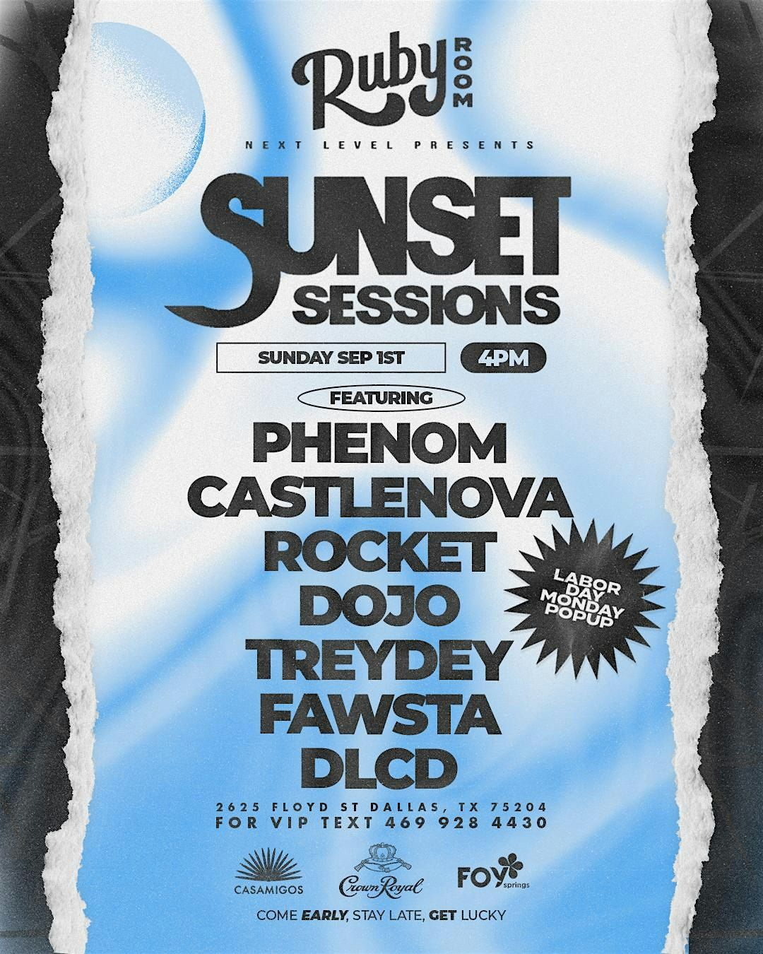 Sunset Sessions 9/1 (Monday Pop Up), 3 September | Event in Dallas | AllEvents