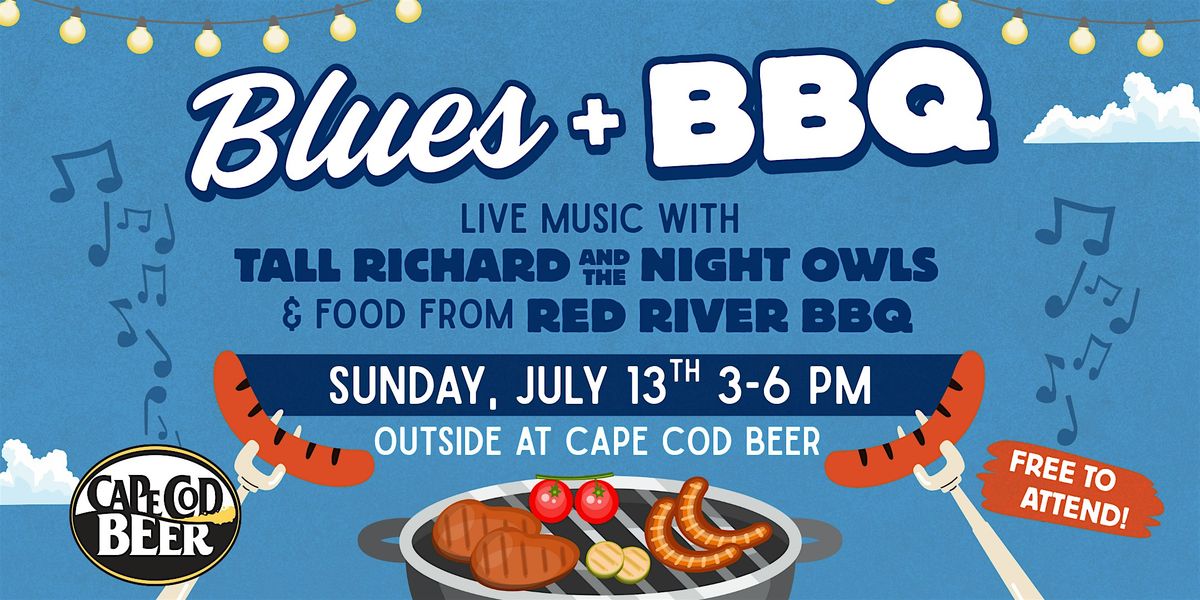 Sunday Blues, Brews & BBQ at Cape Cod Beer! | Event in Barnstable | AllEvents