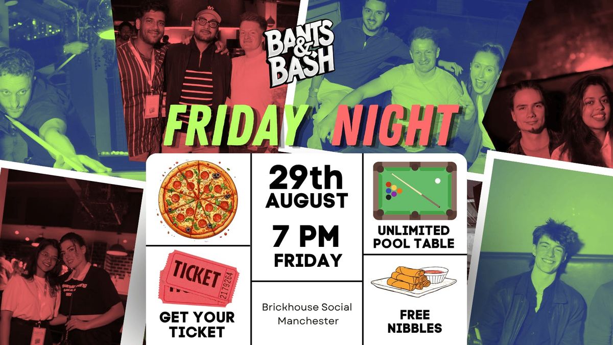 Friday Night Pool Social – Friendly Competition, Unlimited Games &amp; Up to £100 Prize Hamper, 29 August