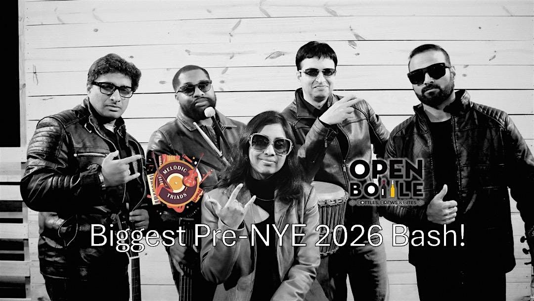 Melodic Triads & DJ ArKrZ Pre-New Year Bash - 9 PM to 12 AM!, 27 December | Event in Morrisville | AllEvents