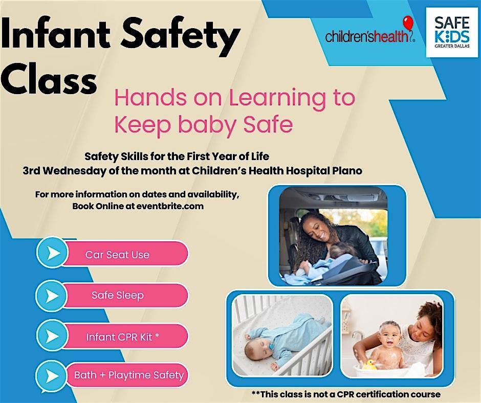 Infant Safety Class Call or text 817-470-4933 for questions, 21 May | Event in Plano | AllEvents