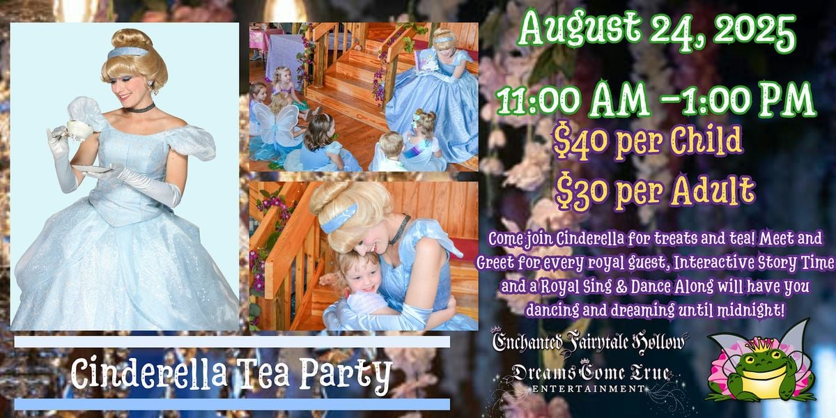 Cinderella Tea Party, 24 August | Event in Lakeland | AllEvents