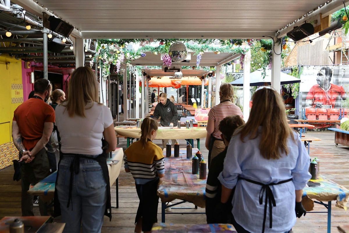 Art of Protest : Sip and Spray Workshop, 25 September | Event in Acomb | AllEvents