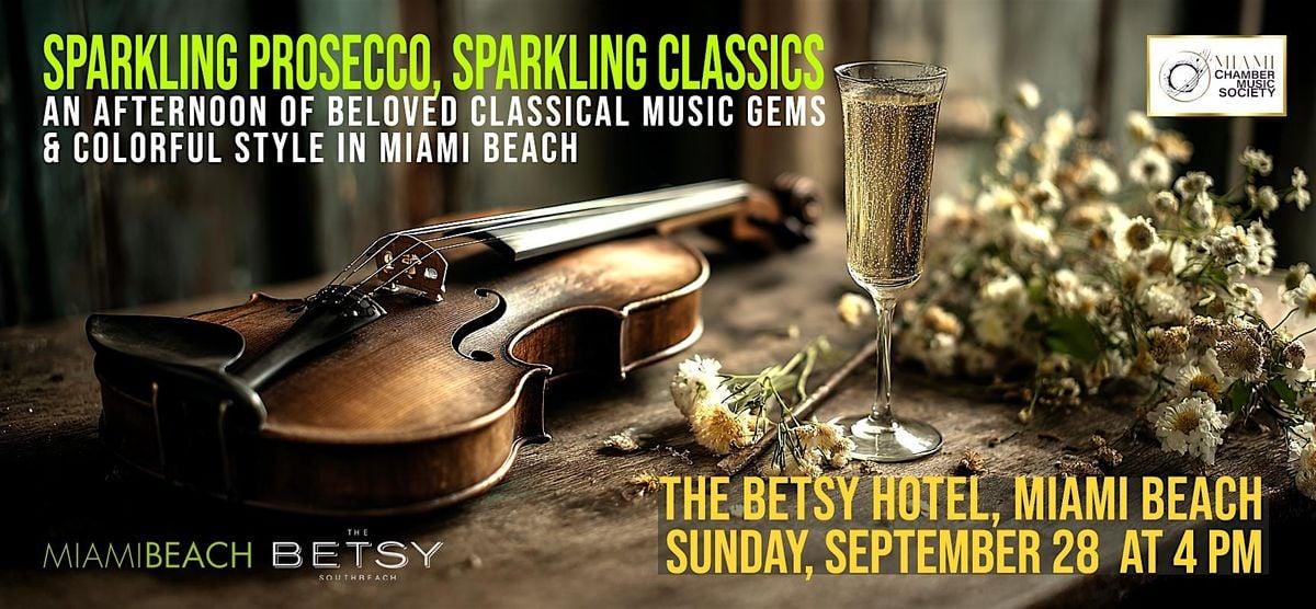SPARKLING PROSECCO, SPARKLING CLASSICS, 28 September | Event in Miami Beach | AllEvents