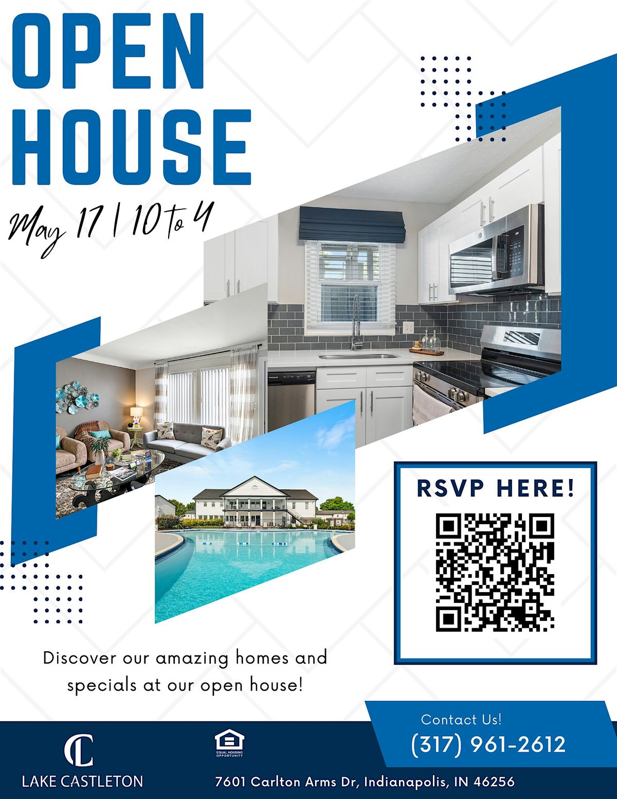 Lake Castleton Apartments Open House, 17 May | Event in Indianapolis | AllEvents