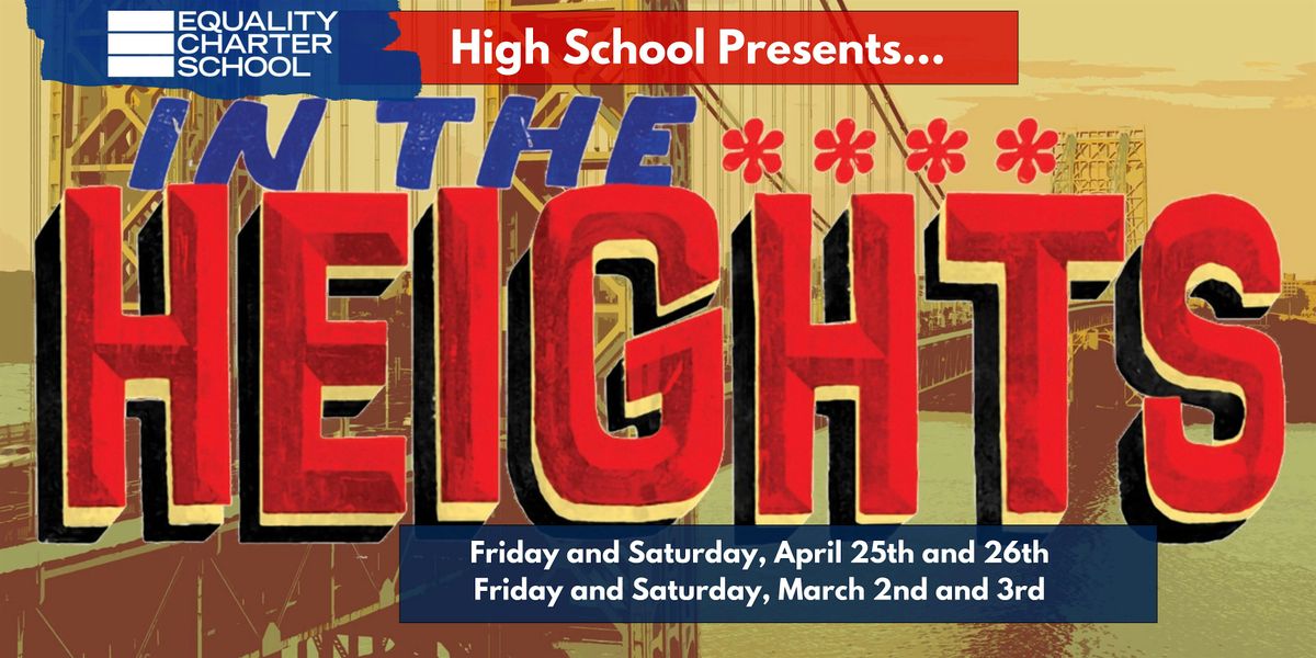 Equality Charter High School Presents "In The Heights" | Event in The Bronx | AllEvents