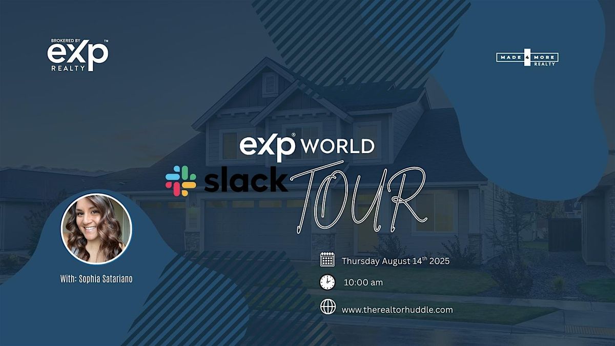 eXp World / Slack Tutorial, 14 August | Event in Roseville | AllEvents