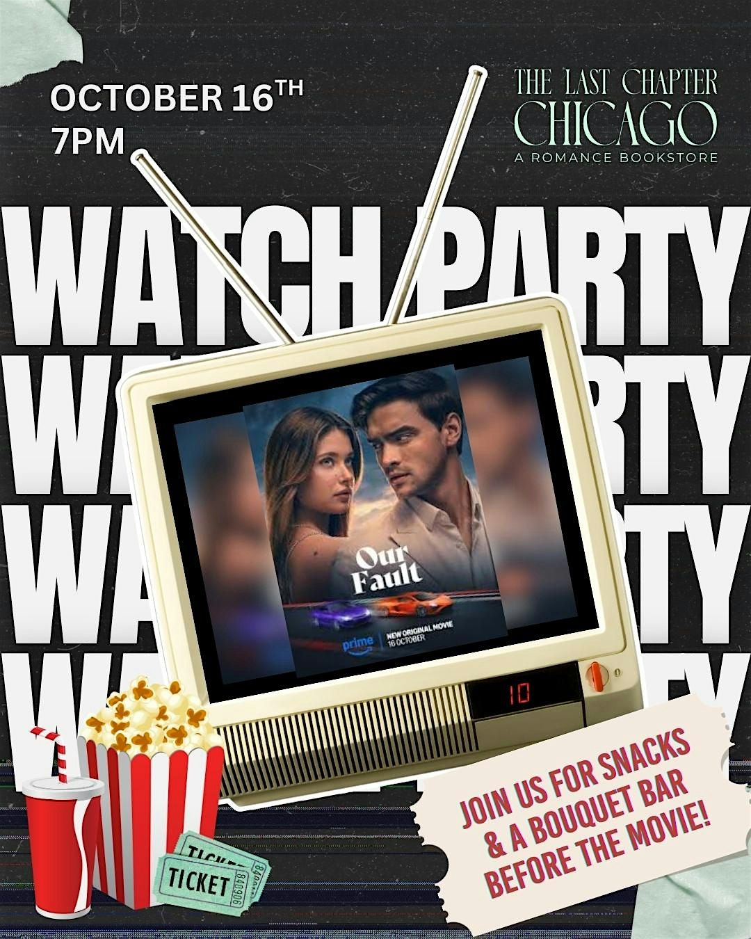 Our Fault Watch Party, 16 October | Event in Chicago | AllEvents