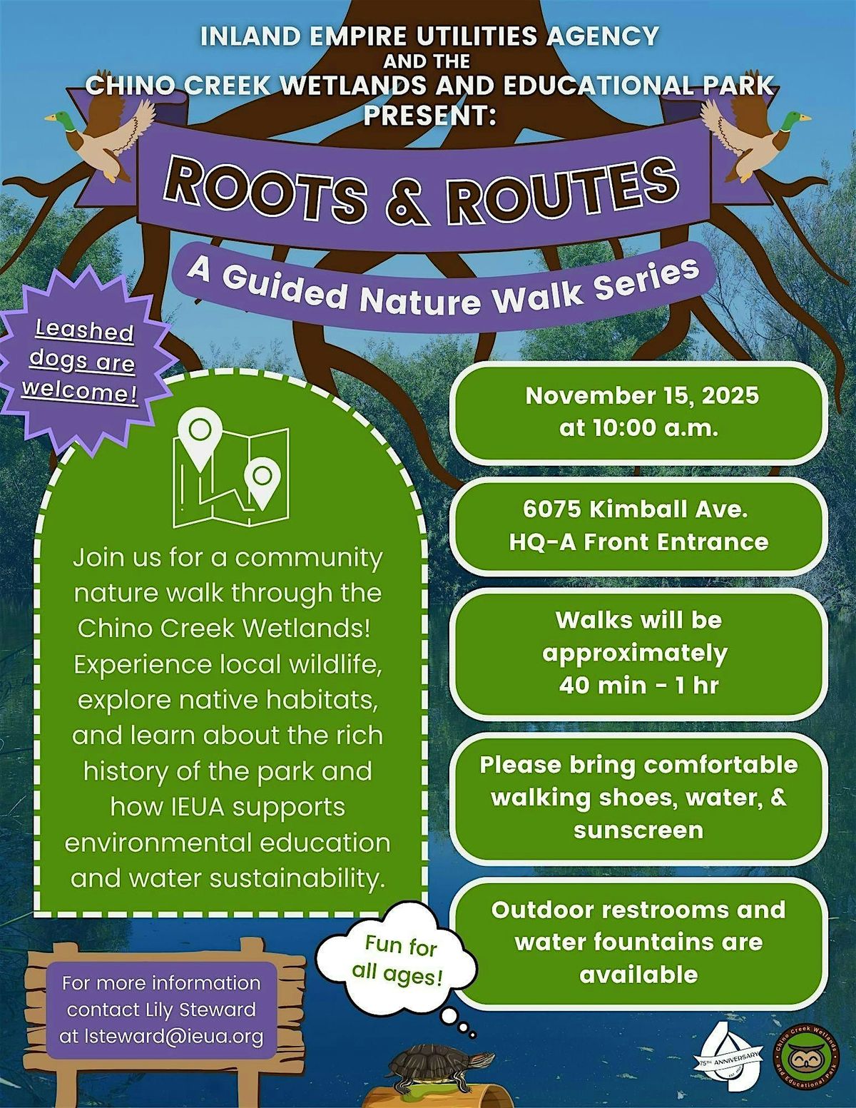 Roots and Routes - Community Nature Walk | Event in Chino | AllEvents