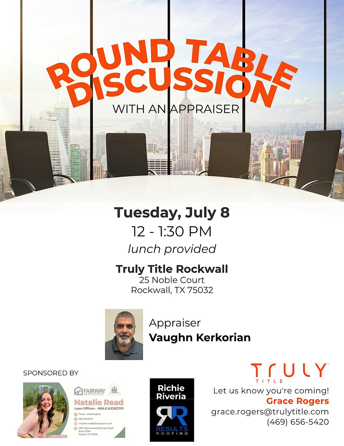 Round Table Discussion with an Appraiser, 8 July | Event in Heath | AllEvents