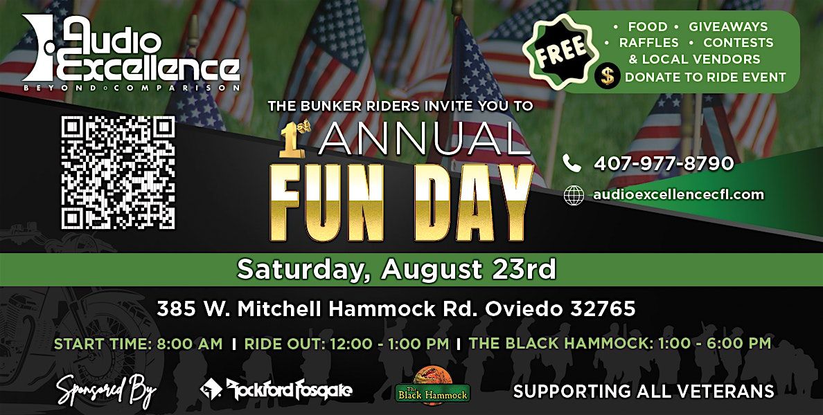 1st Annual Audio Excellence Fun Day, 23 August | Event in Oviedo | AllEvents