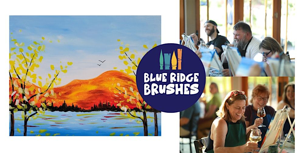 Paint + Sip: "Autumn Lake" at Pro Re Nata+ Staunton, 13 November | Event in Staunton | AllEvents