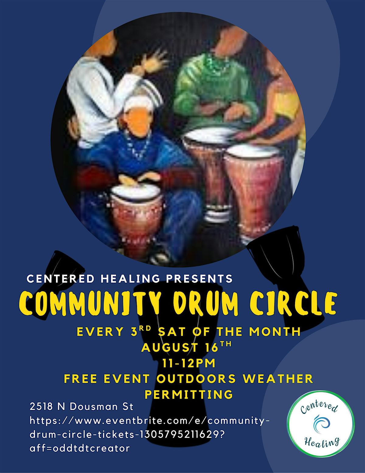Community Drum Circle, 16 August | Event in Milwaukee | AllEvents