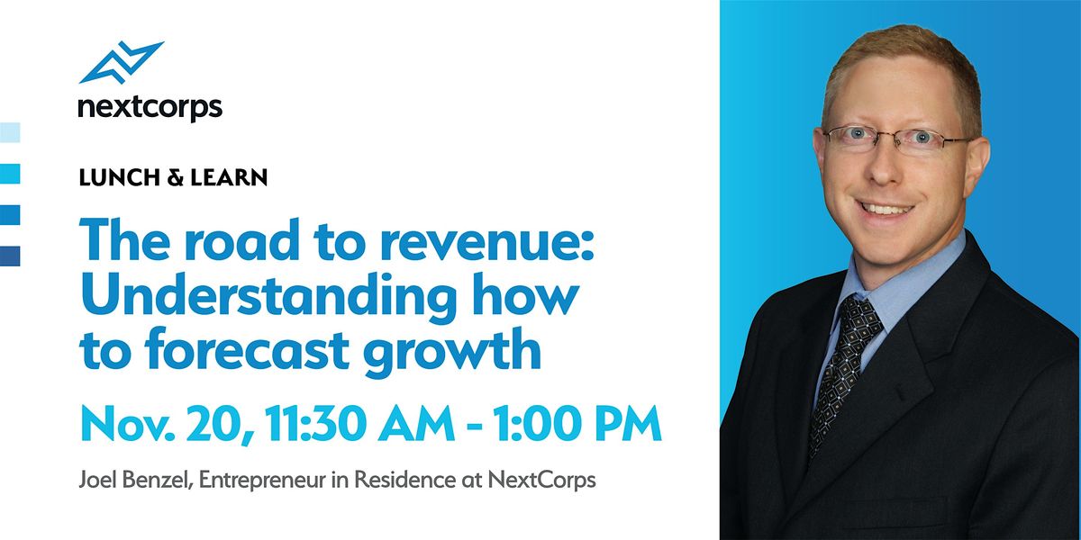 The Road to Revenue: Understanding How to Forecast Growth, 20 November | Event in Rochester | AllEvents