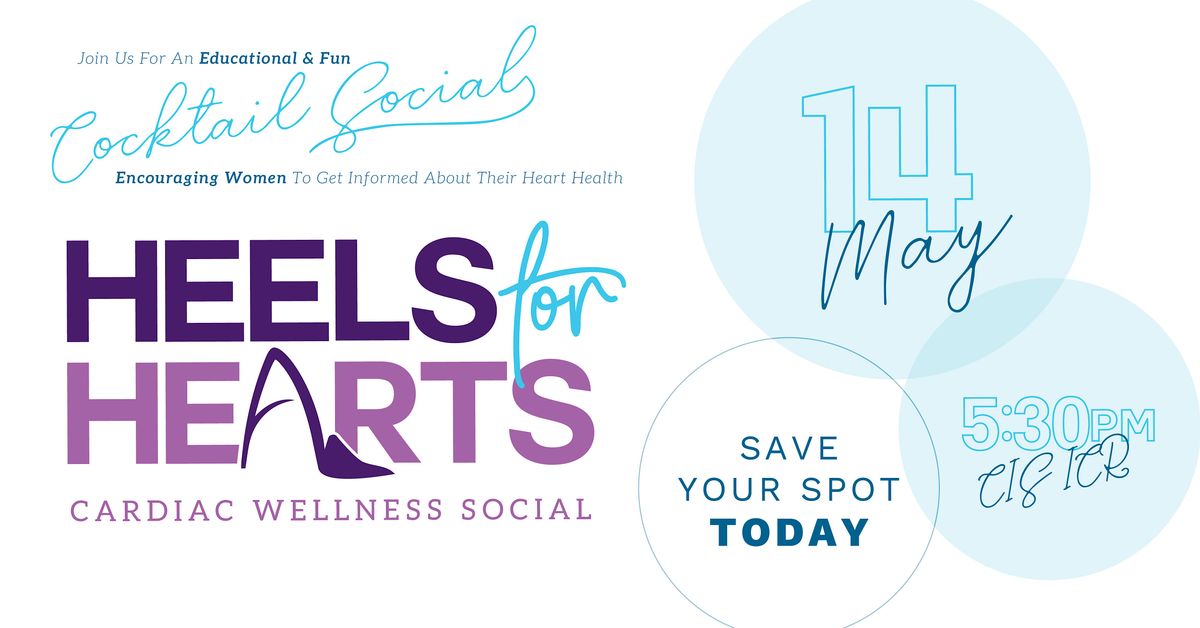 Heels for Hearts: Cardiac Wellness Social (Lafayette), 14 May | Event in Lafayette | AllEvents