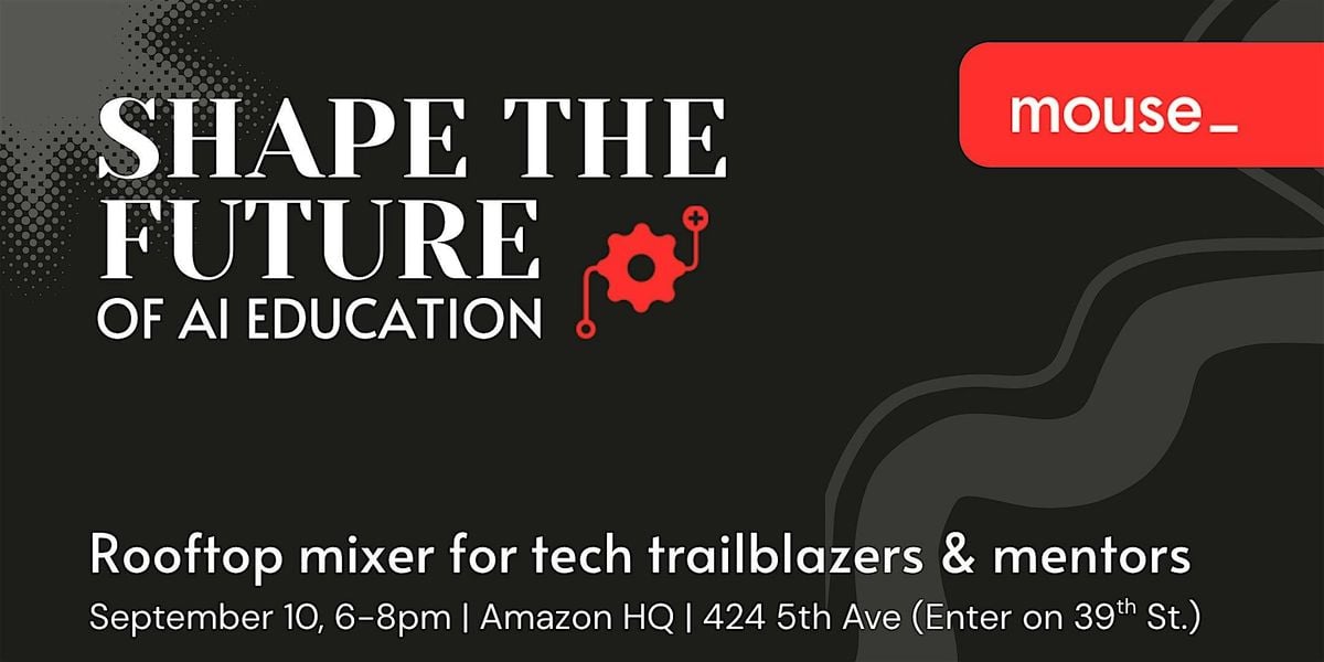Shape the Future of AI Education, 10 September | Event in New York | AllEvents