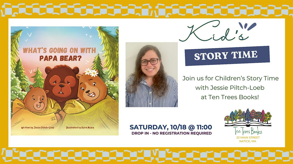 Kids' Storytime at Ten Trees Books in Natick, 18 October | Event in Natick | AllEvents