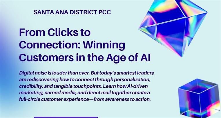 Santa Ana District PCC Presents From Clicks to Connections, 13 November | Event in Tustin | AllEvents