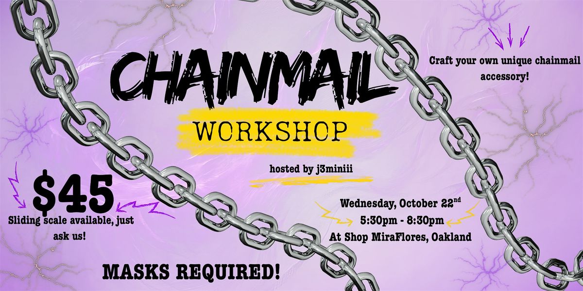 Chainmail Workshop with June, 22 October | Event in Oakland | AllEvents
