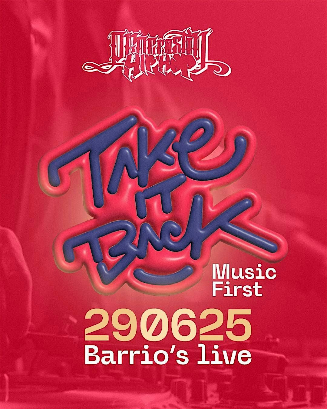 Take It Back, 29 June | Event in Milano | AllEvents