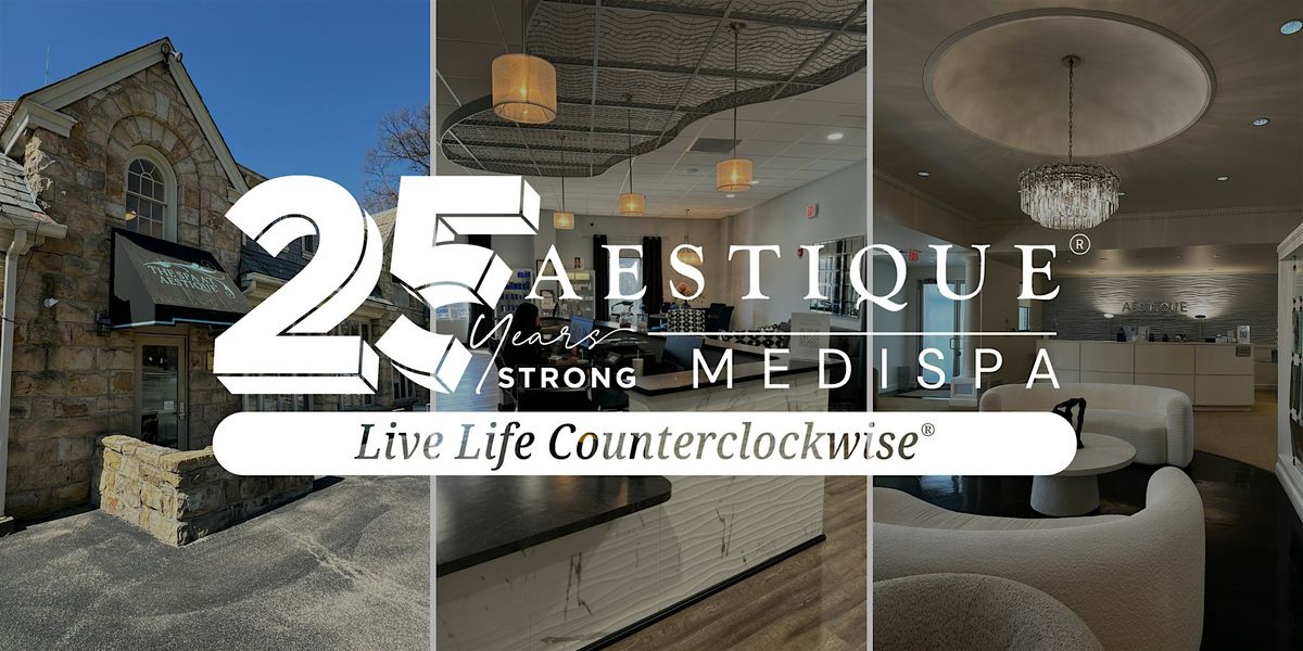 Aestique Medispa's 25th Anniversary, 14 May | Event in Pittsburgh | AllEvents