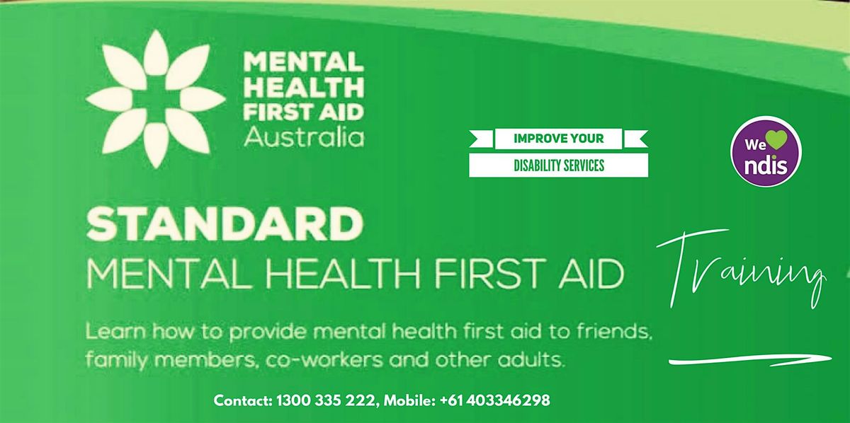 Standard Mental Health First Aid Training, Dandenong VIC. | Event in Dandenong | AllEvents