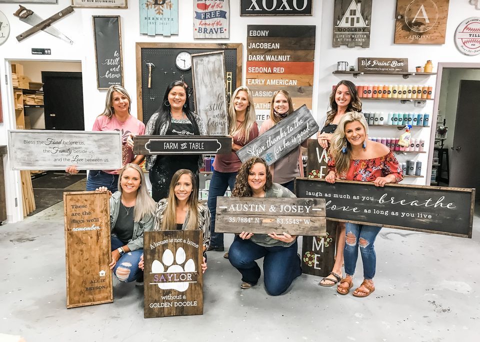 November DIY Project at Board & Brush, Board & Brush Newtown Square, PA, November 2