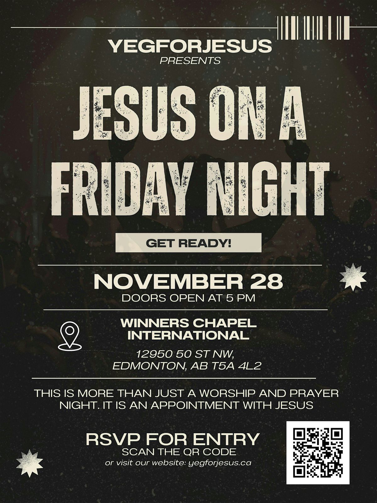 Jesus On A Friday Night, 28 November | Event in Edmonton | AllEvents