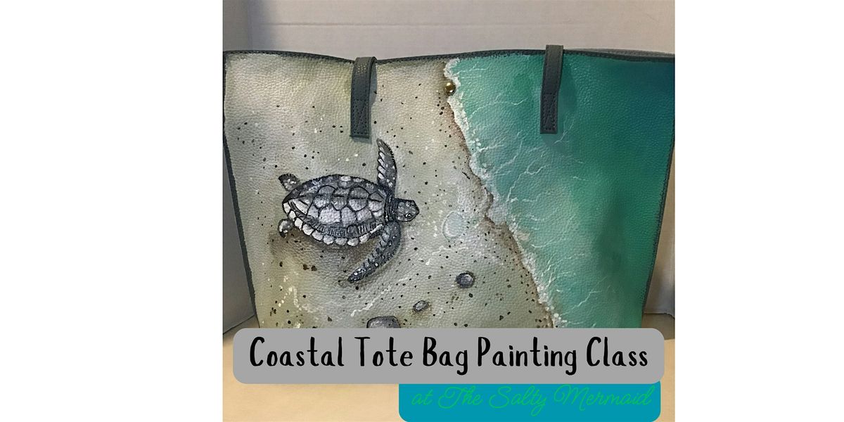Coastal Tote Bag Painting Class, 23 August | Event in Ormond Beach | AllEvents