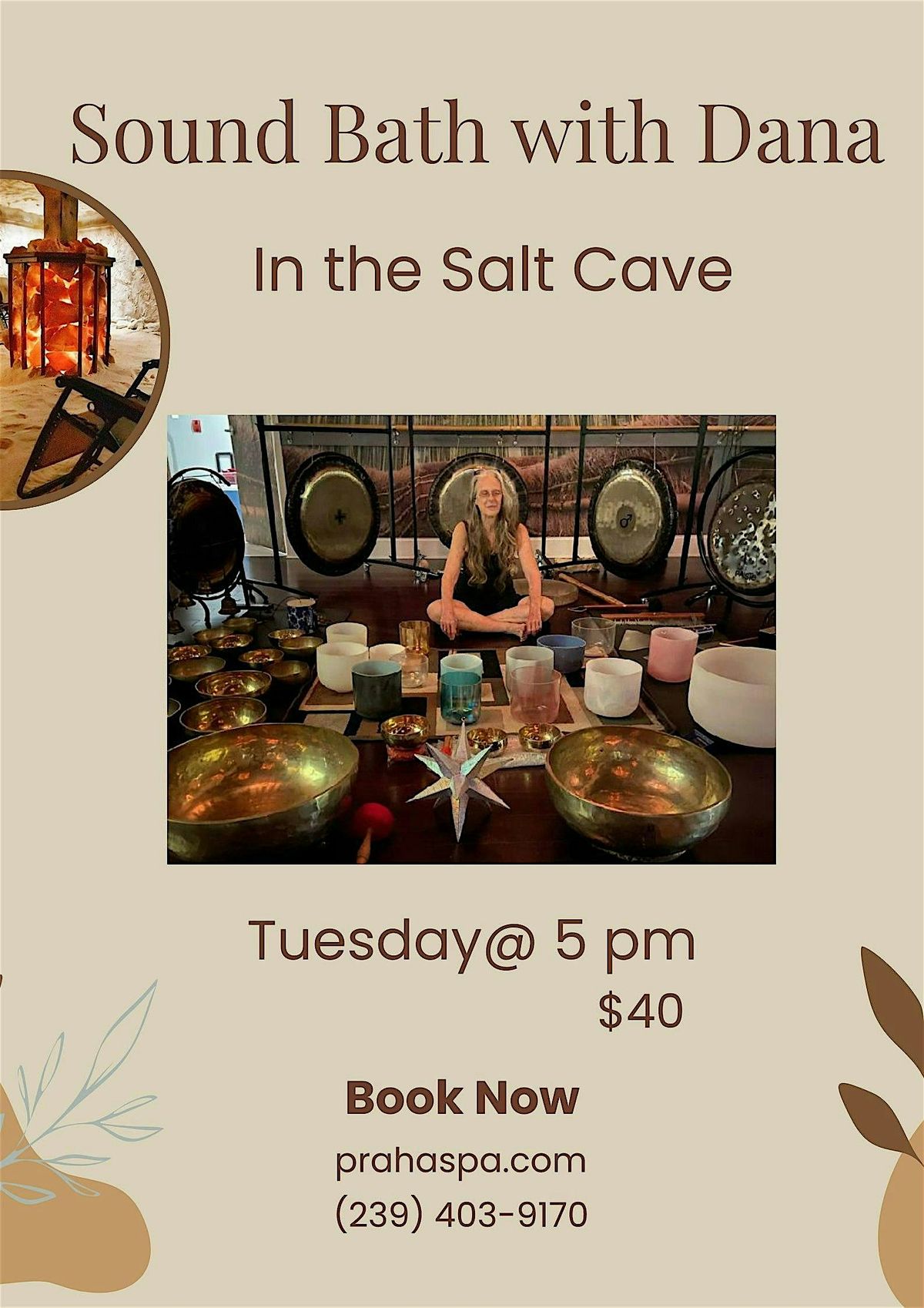 Sound Bath with Dana in the Salt Cave | Event in Naples | AllEvents