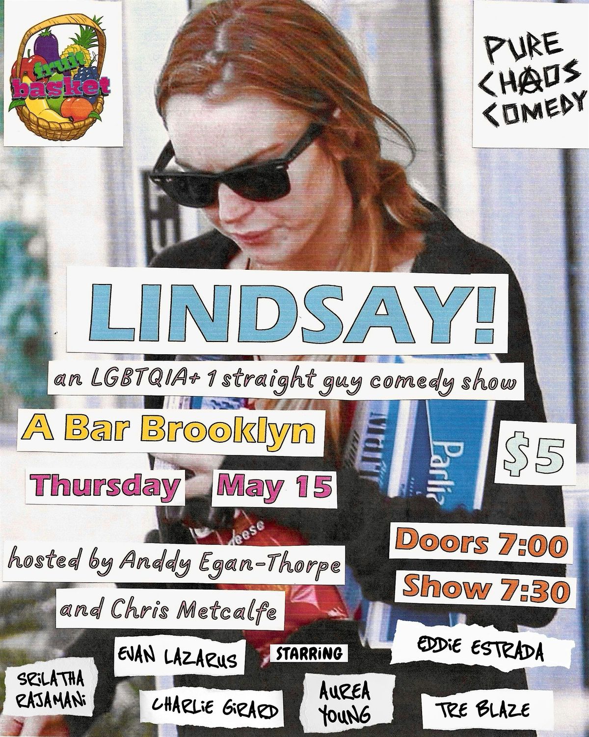LINDSAY! Queer Comedy Show in Greenpoint, 15 May | Event in Brooklyn | AllEvents