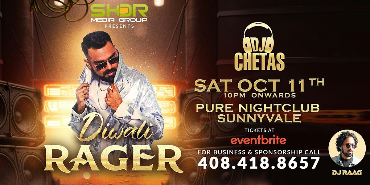 Diwali Rager with DJ Chetas, 11 October | Event in Sunnyvale | AllEvents