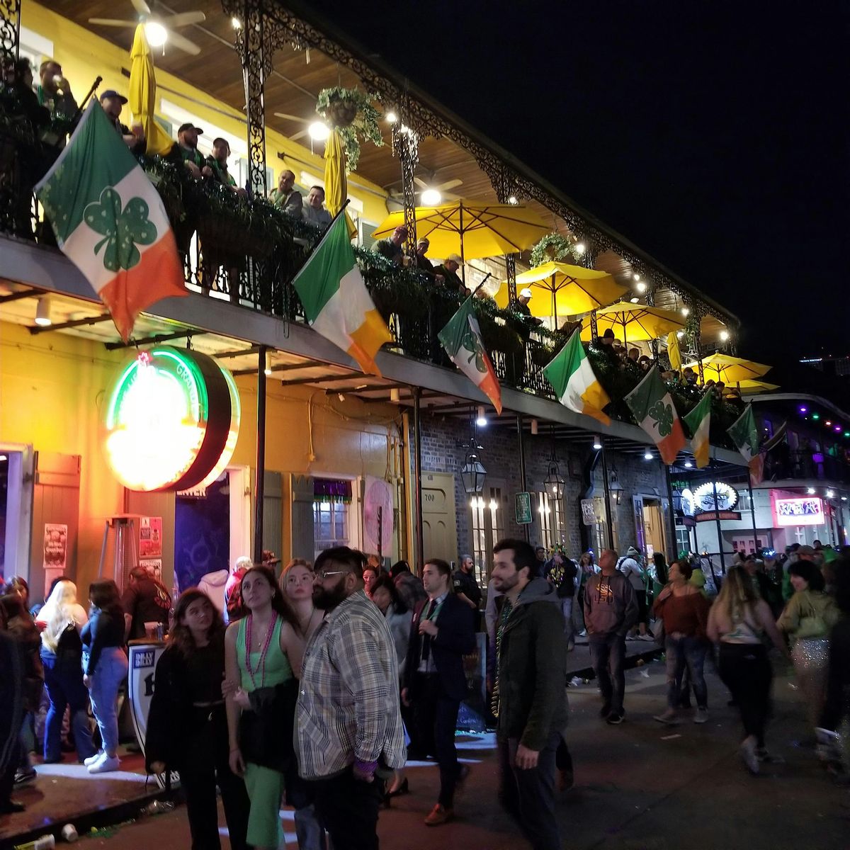 St. Patrick's Day Balcony Party, 17 March | Event in New Orleans | AllEvents
