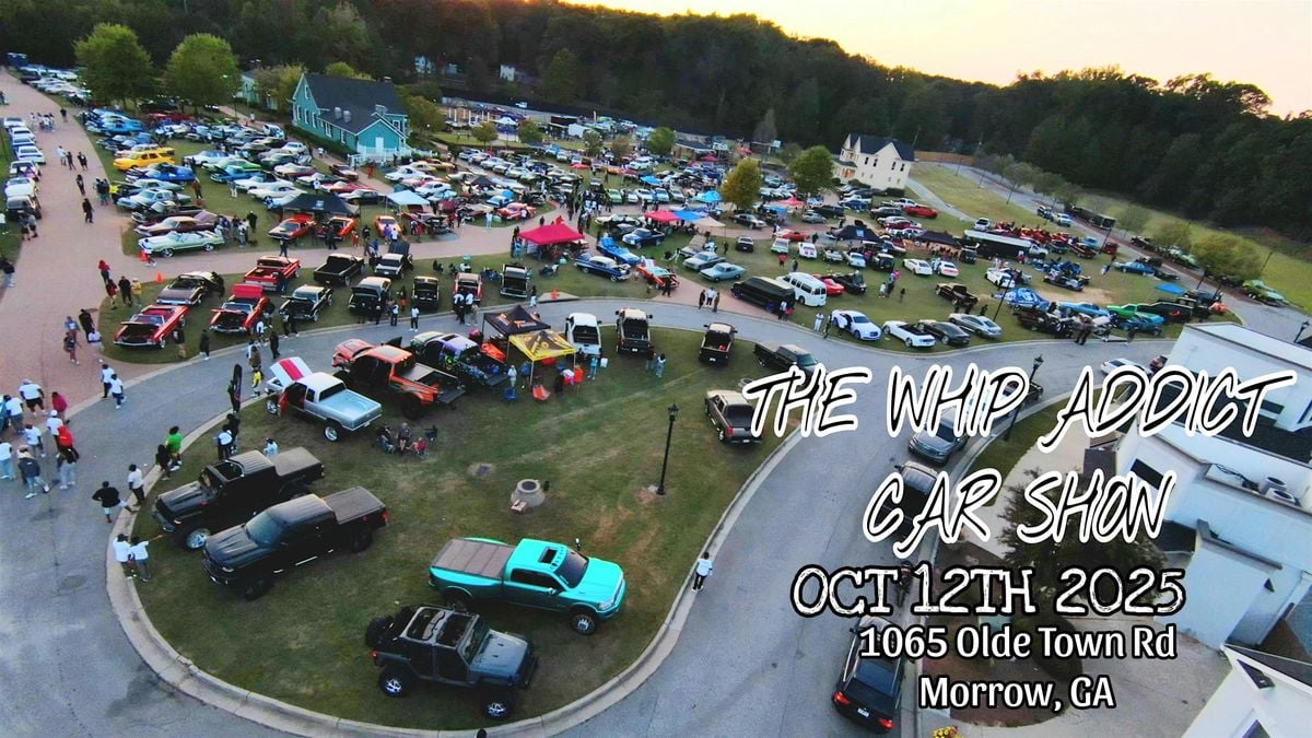 The WHIP ADDICT Car Show with DJ Greg Street, 12 October | Event in Morrow | AllEvents