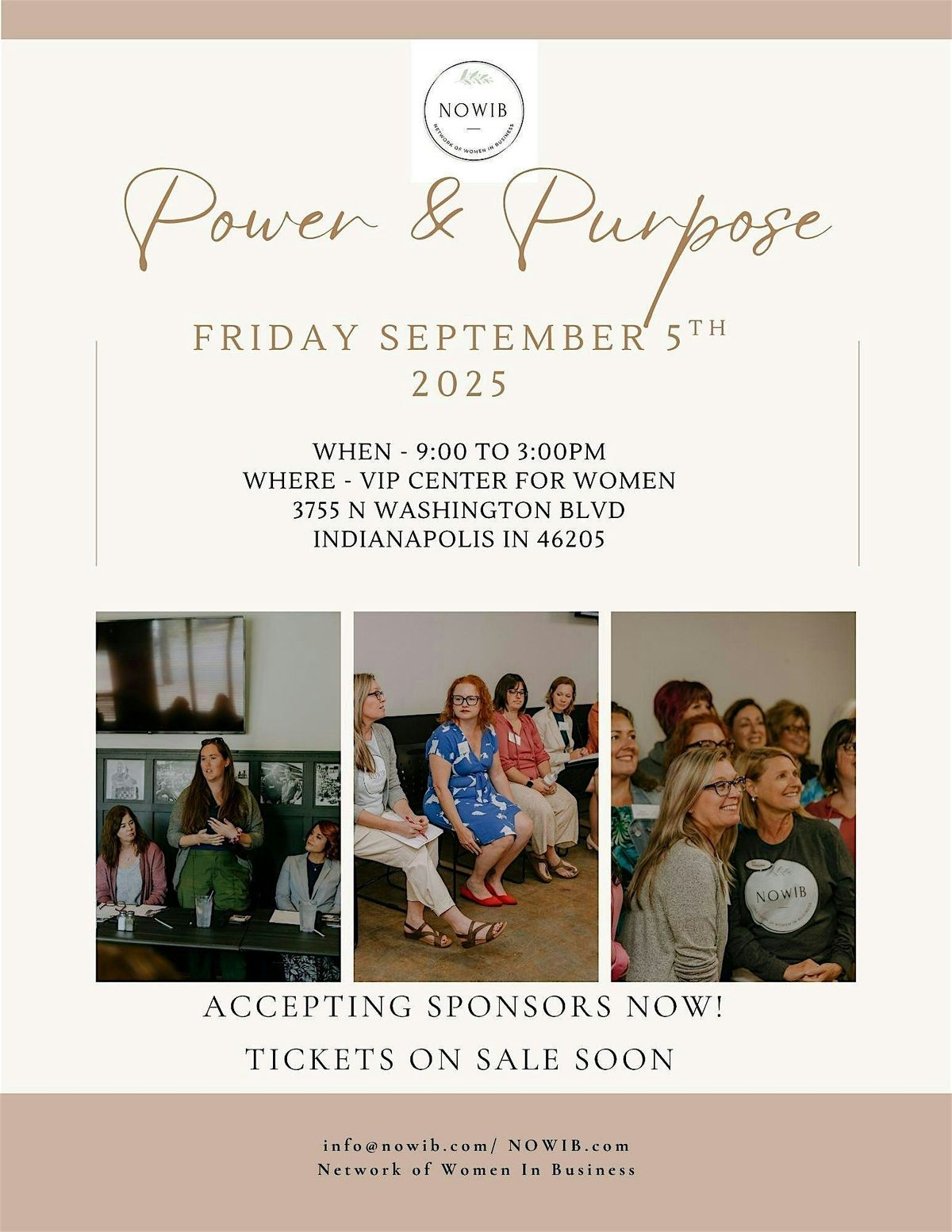 Power & Purpose 2025, 5 September | Event in Indianapolis | AllEvents