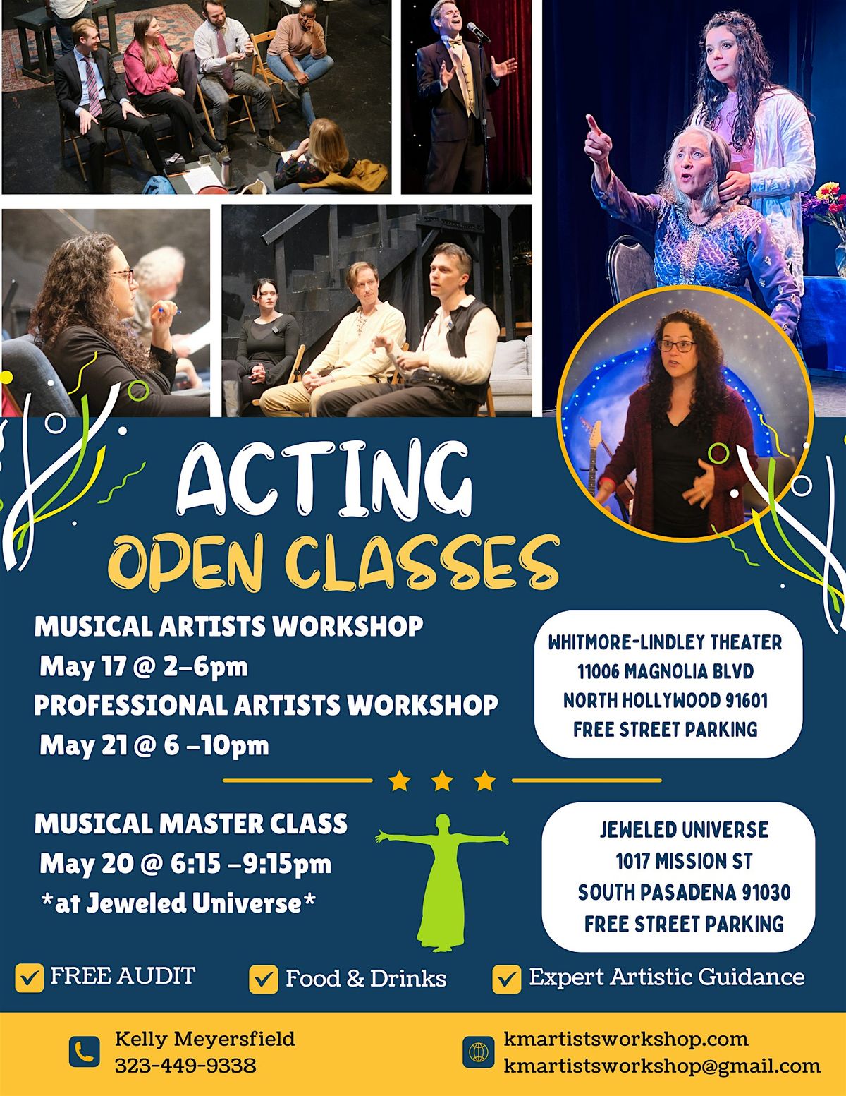 OPEN Acting Class - Professional Artists Workshop, 21 May | Event in North Hollywood | AllEvents