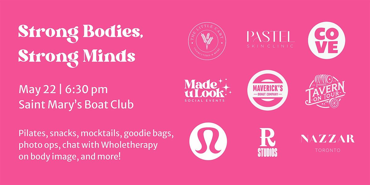 Strong Bodies, Strong Minds, 22 May | Event in Halifax | AllEvents