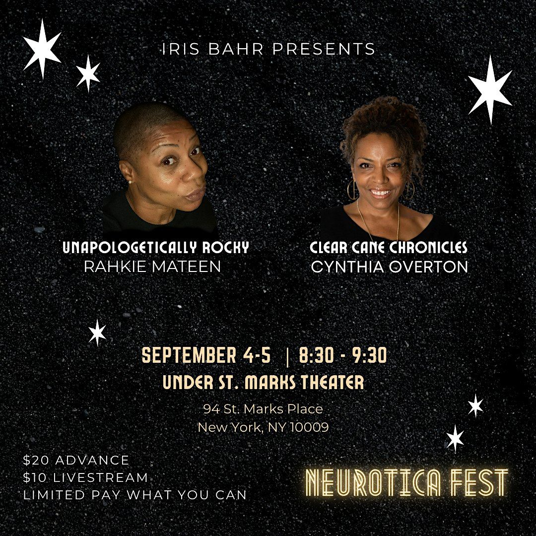 Unapologetically Rocky and Cane Chronicles, 4 September | Event in New York | AllEvents