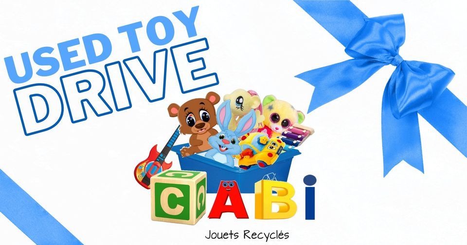 Cabi Used Toy Drive, St. John Fisher Junior, Pointeclaire, December 5