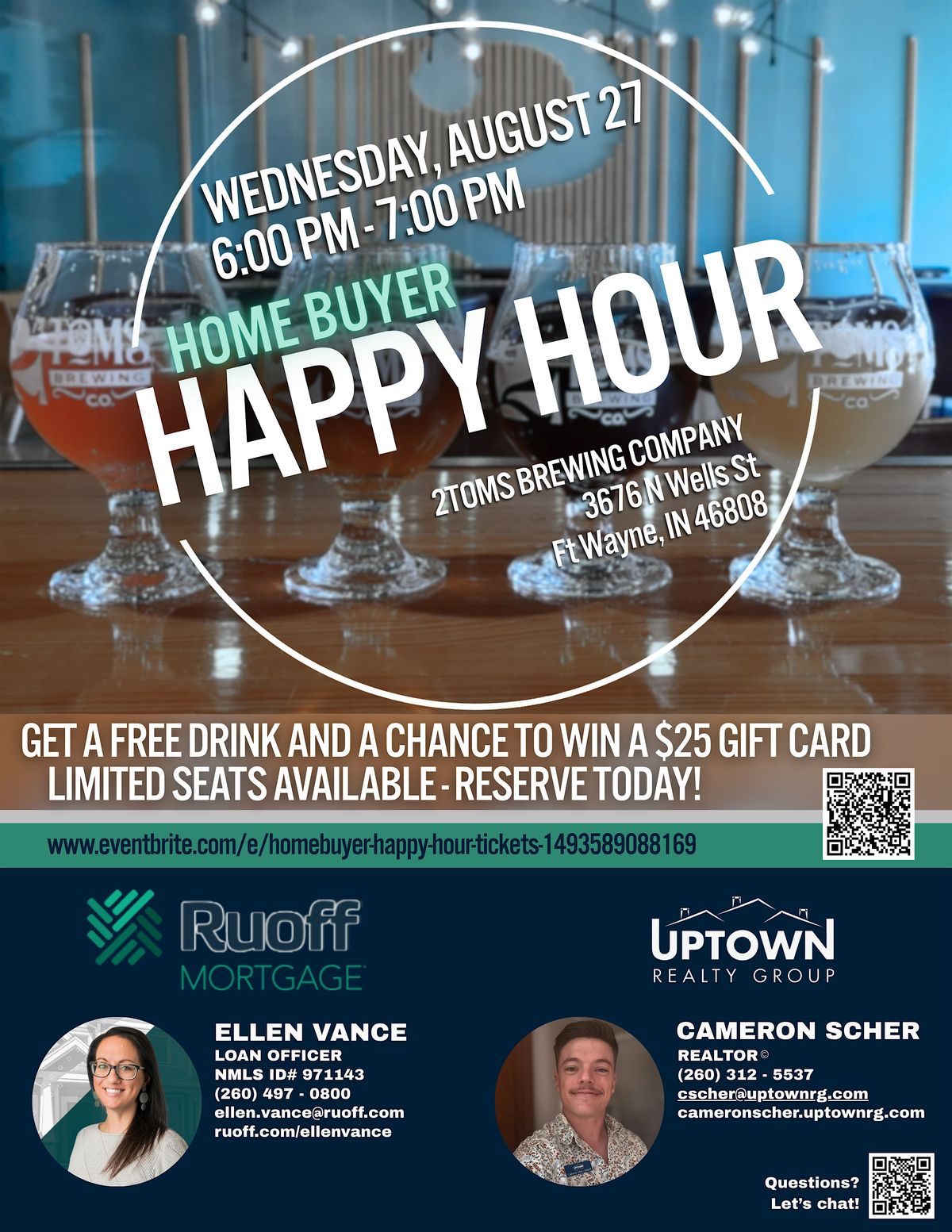 Homebuyer Happy Hour:, 27 August | Event in Fort Wayne | AllEvents