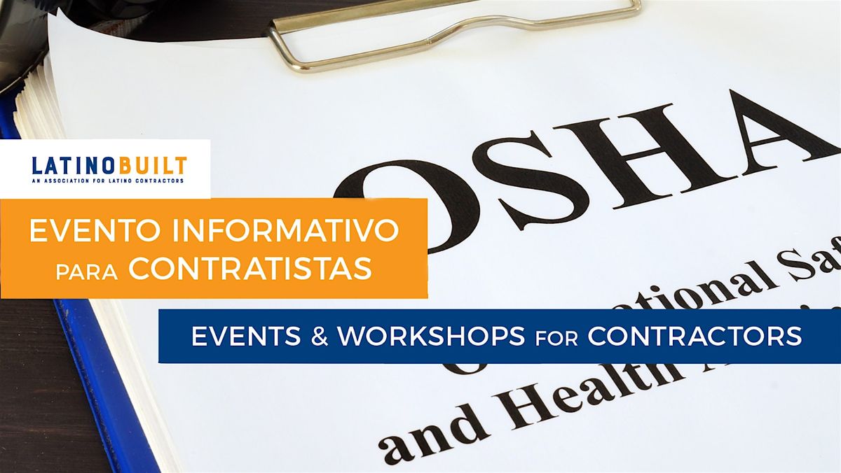 OSHA: Identificación de Riesgos | Hazard Identification, 18 November | Event in Portland | AllEvents