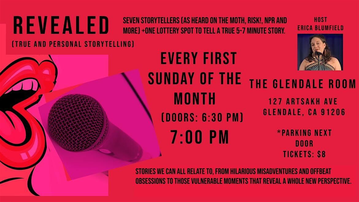 Revealed, 1 June | Event in Glendale | AllEvents