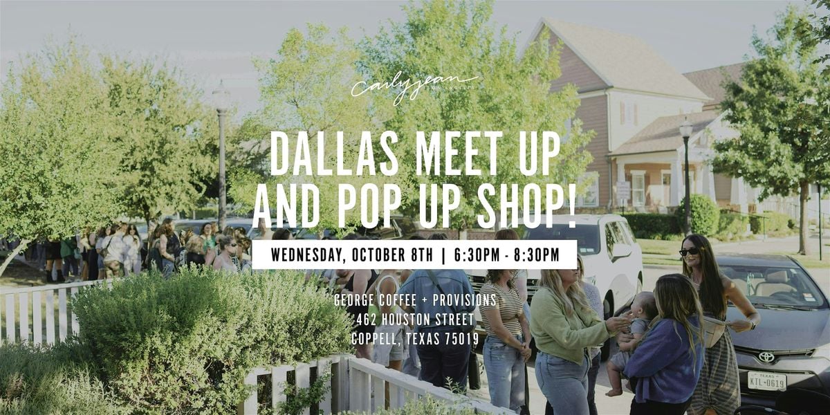 Dallas meet up and pop up shops!, 8 October | Event in Coppell | AllEvents