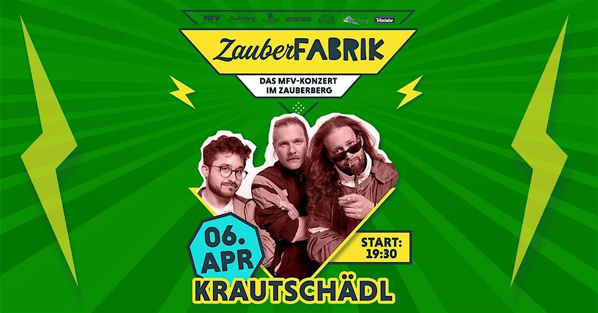 Krautschädl LET'S SCHÄDL AGAIN 2026 | ZauberFabrik, 9 April | Event in Passau | AllEvents