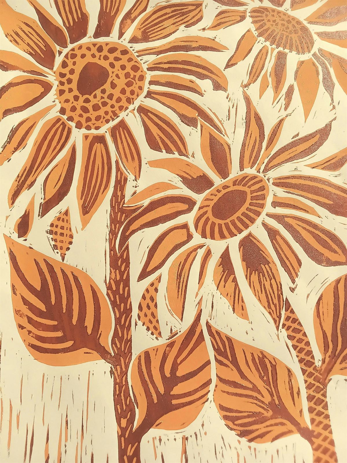 Prints from the Plot - Beginners Linoprinting Workshop, 25 October | Event in Saltford | AllEvents