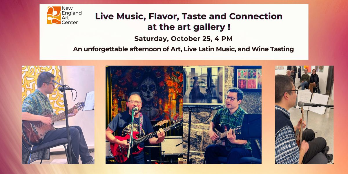 Wine, Music & Connection: Guitar and Latin Rhythms, 25 October | Event in Boston | AllEvents