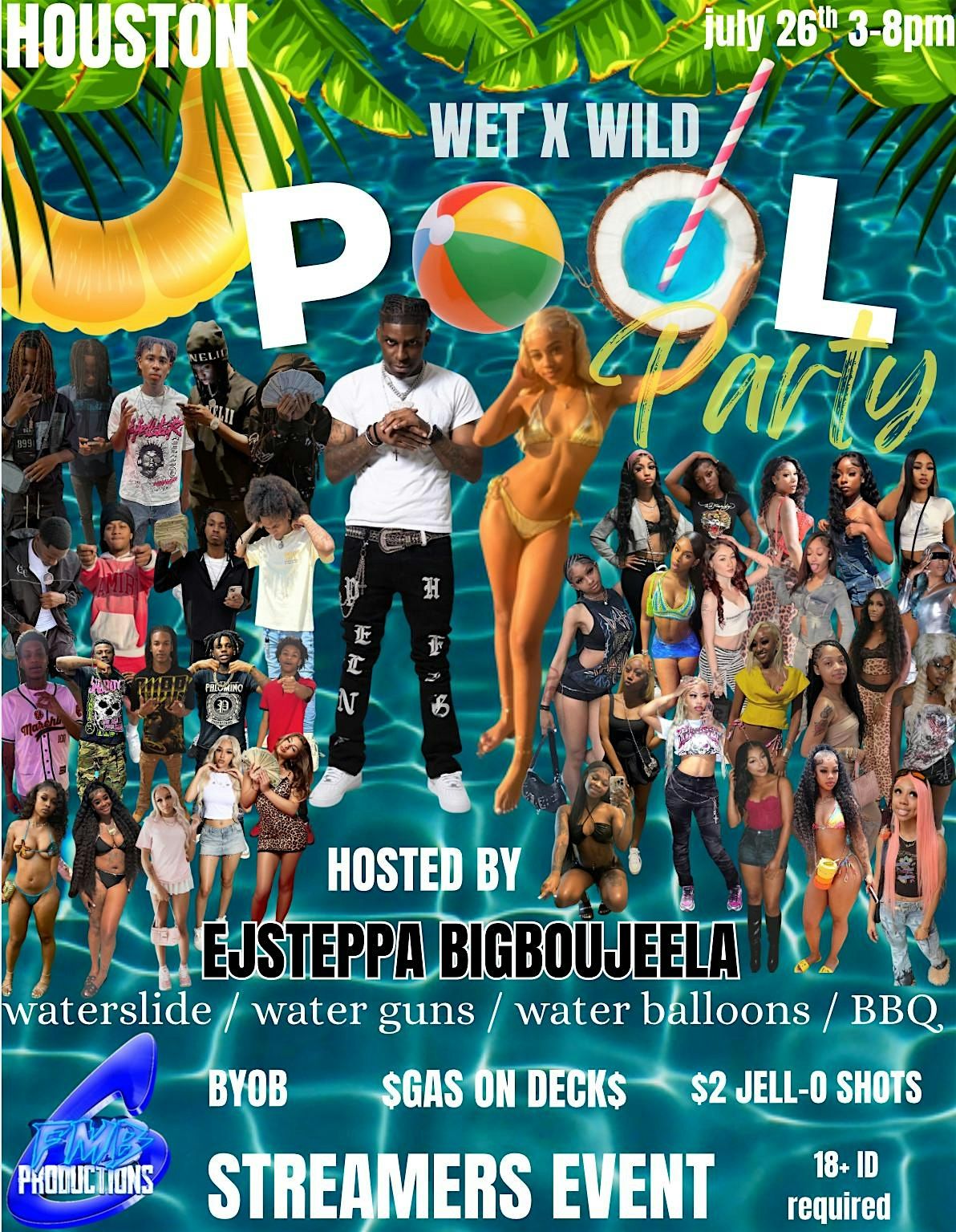 WET X WILD SPLASH POOL PARTY, 26 July | Event in Houston | AllEvents