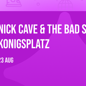 Nick Cave & The Bad Seeds at Konigsplatz